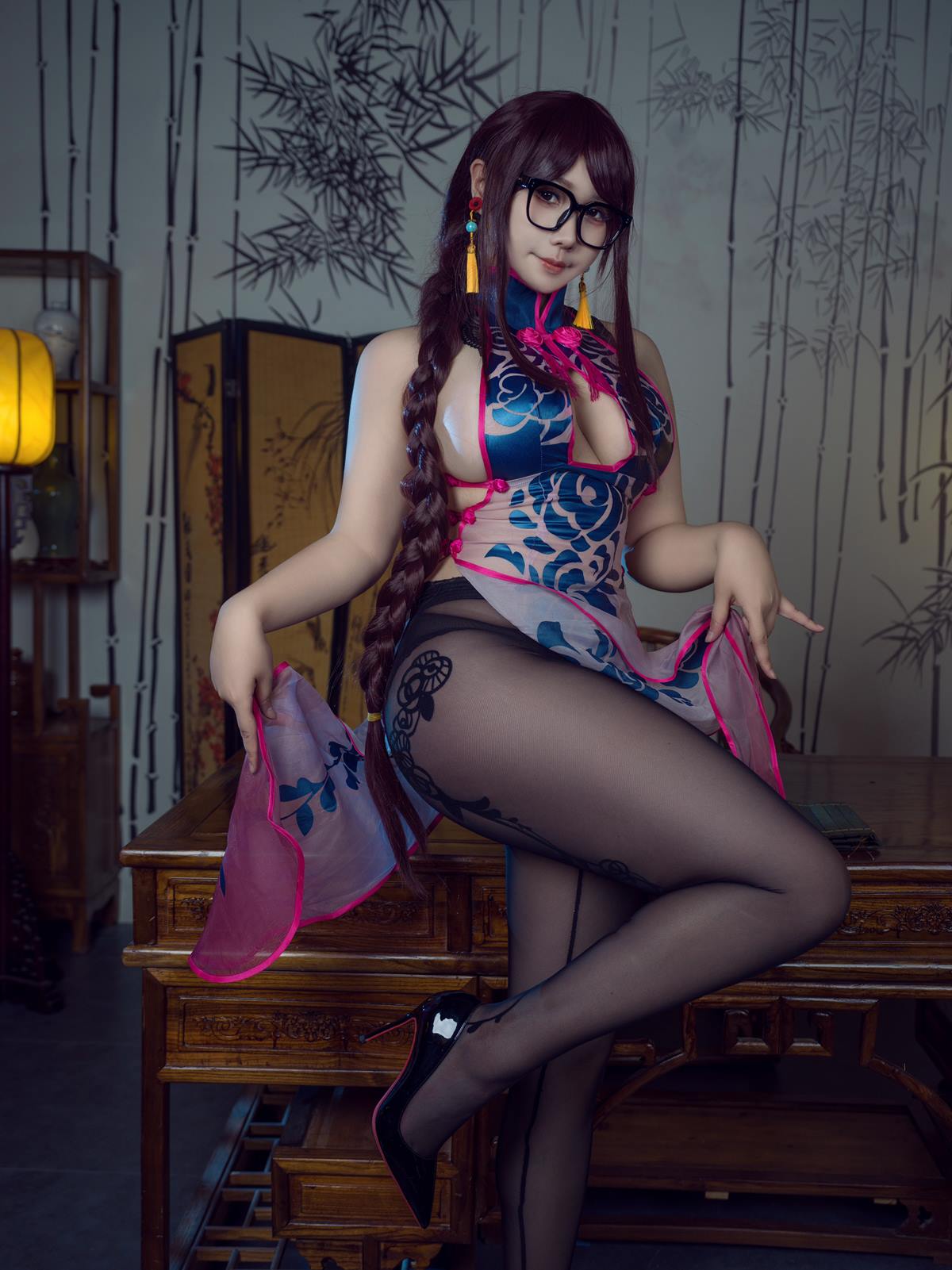 图片[5]-麻花麻花酱 – FGO 虞美仁 9P-COS世界