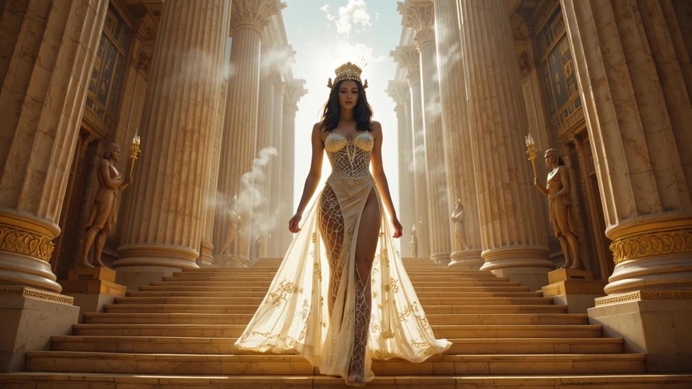 图片[3]-AI VideoEnchanting TTRPG Fantasy Music featuring Divine Goddesses 19P-COS世界