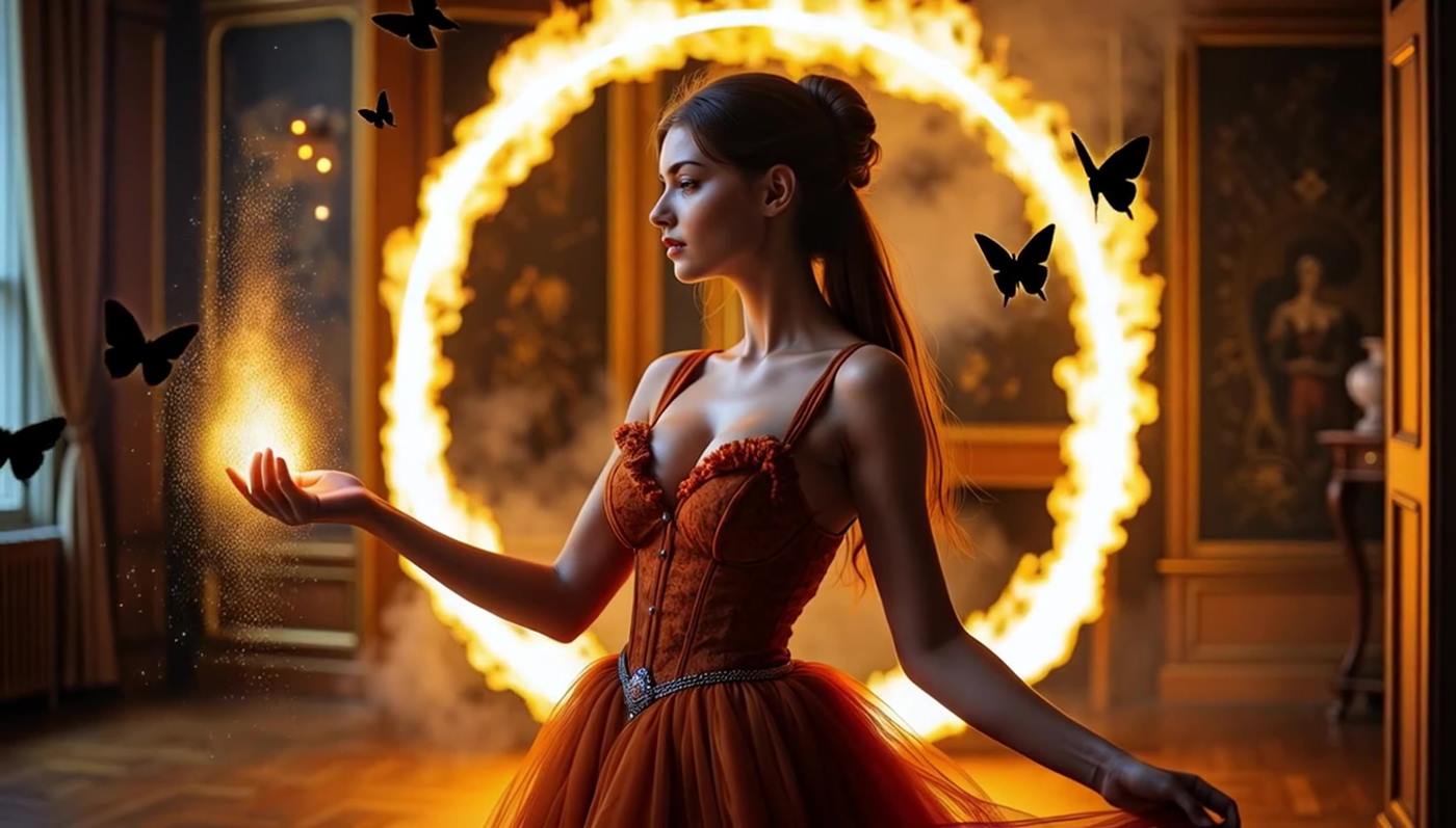 图片[5]-AI Video2 Hour Victorian Goddess NO LOOP  4K – AI-Generated Everything _ Background Music 21P-COS世界