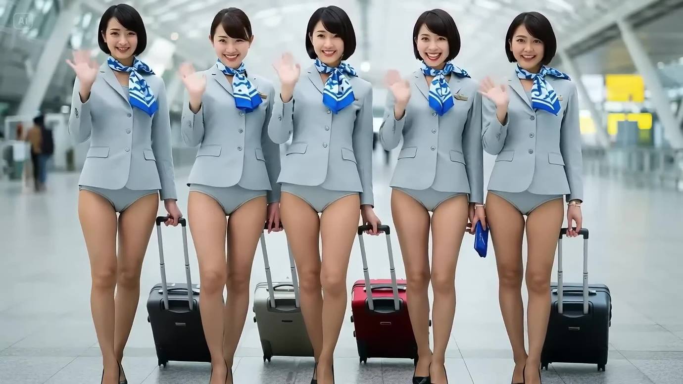 图片[2]-Flight Attendant, Intern, Teacher _ Nurse_ April Photoshoot Collection 20P-COS世界