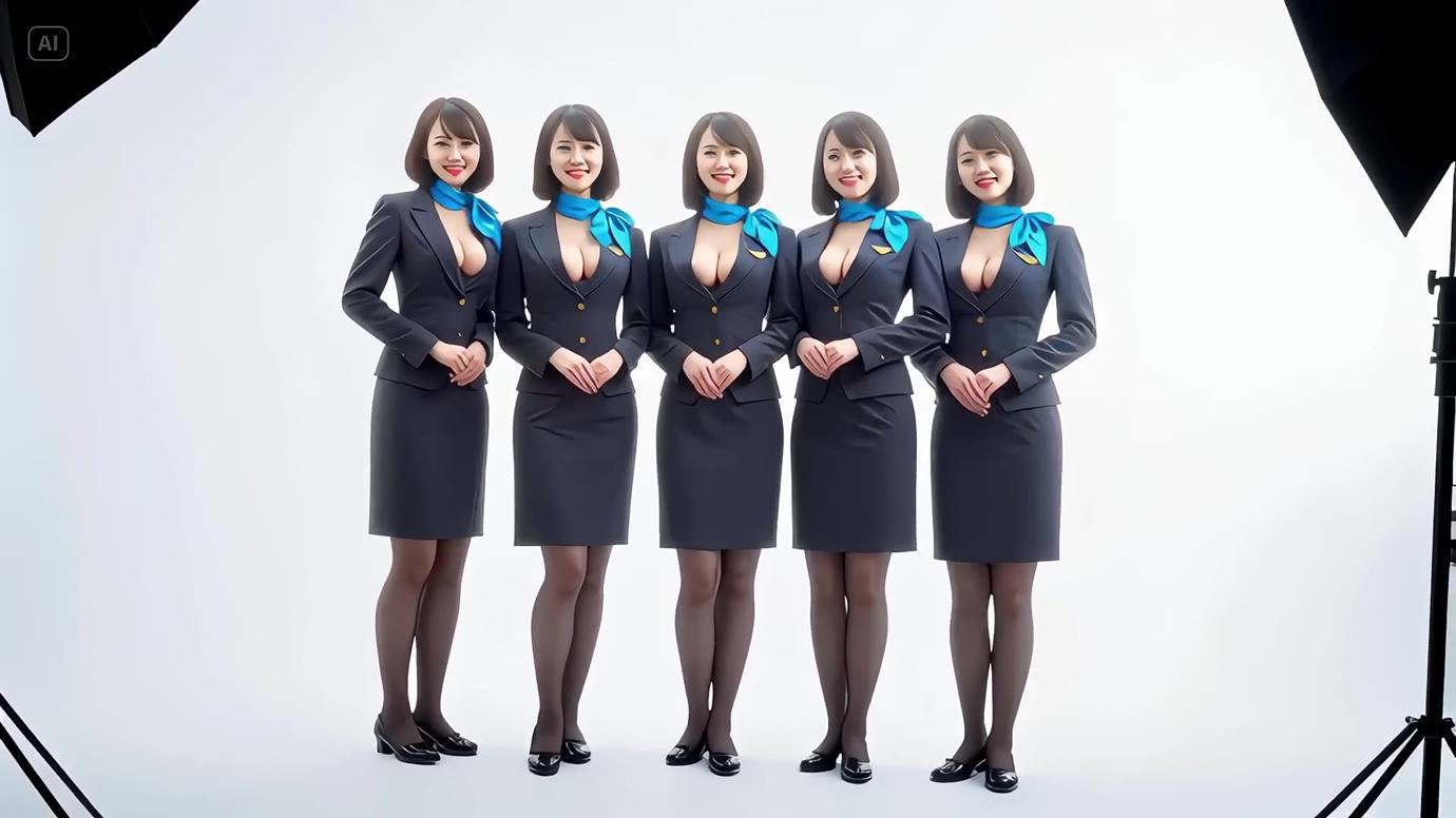 图片[5]-Flight Attendant, Intern, Teacher _ Nurse_ April Photoshoot Collection 20P-COS世界