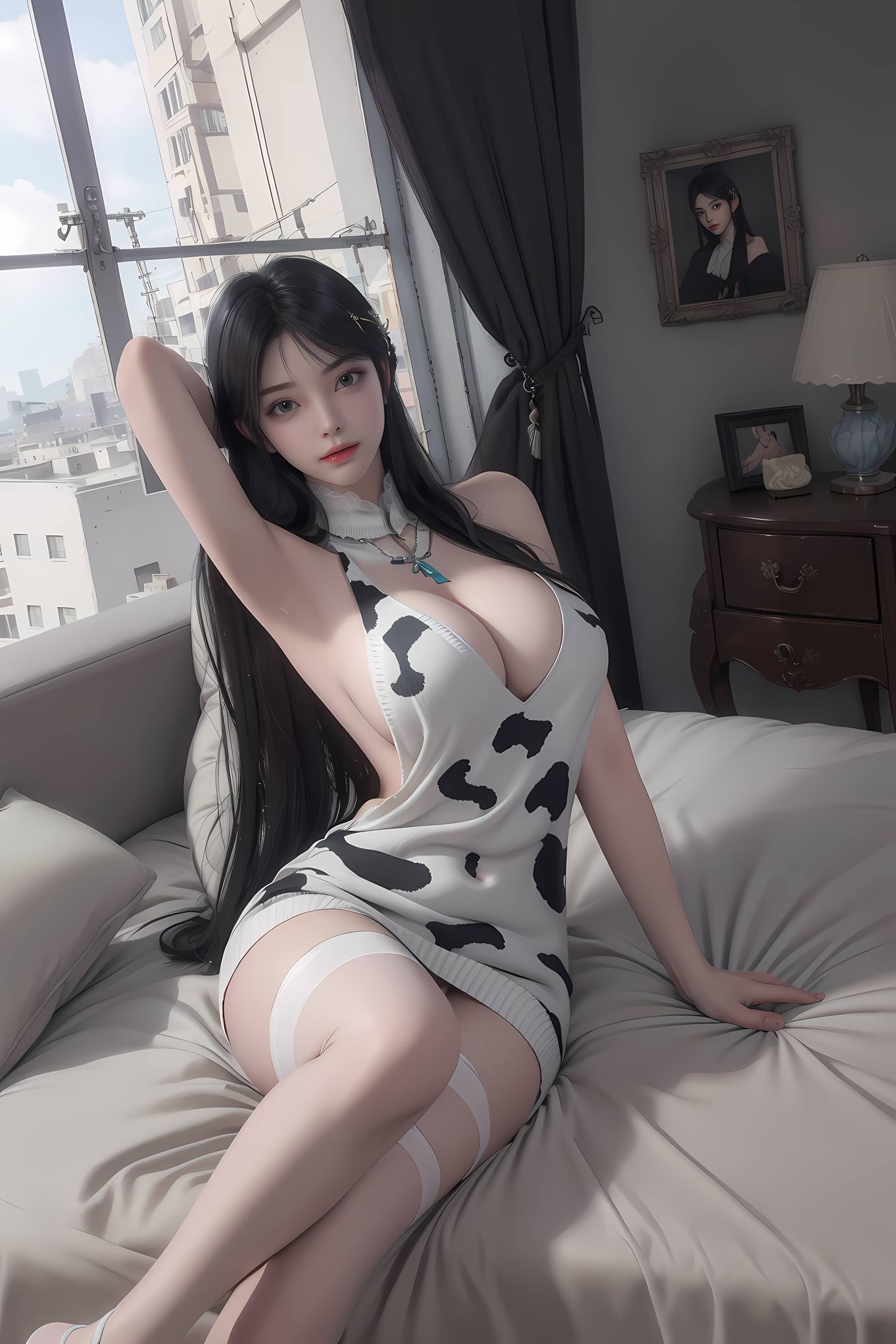 AI 绘画 549 萧熏儿 奶牛装 33P-COS世界