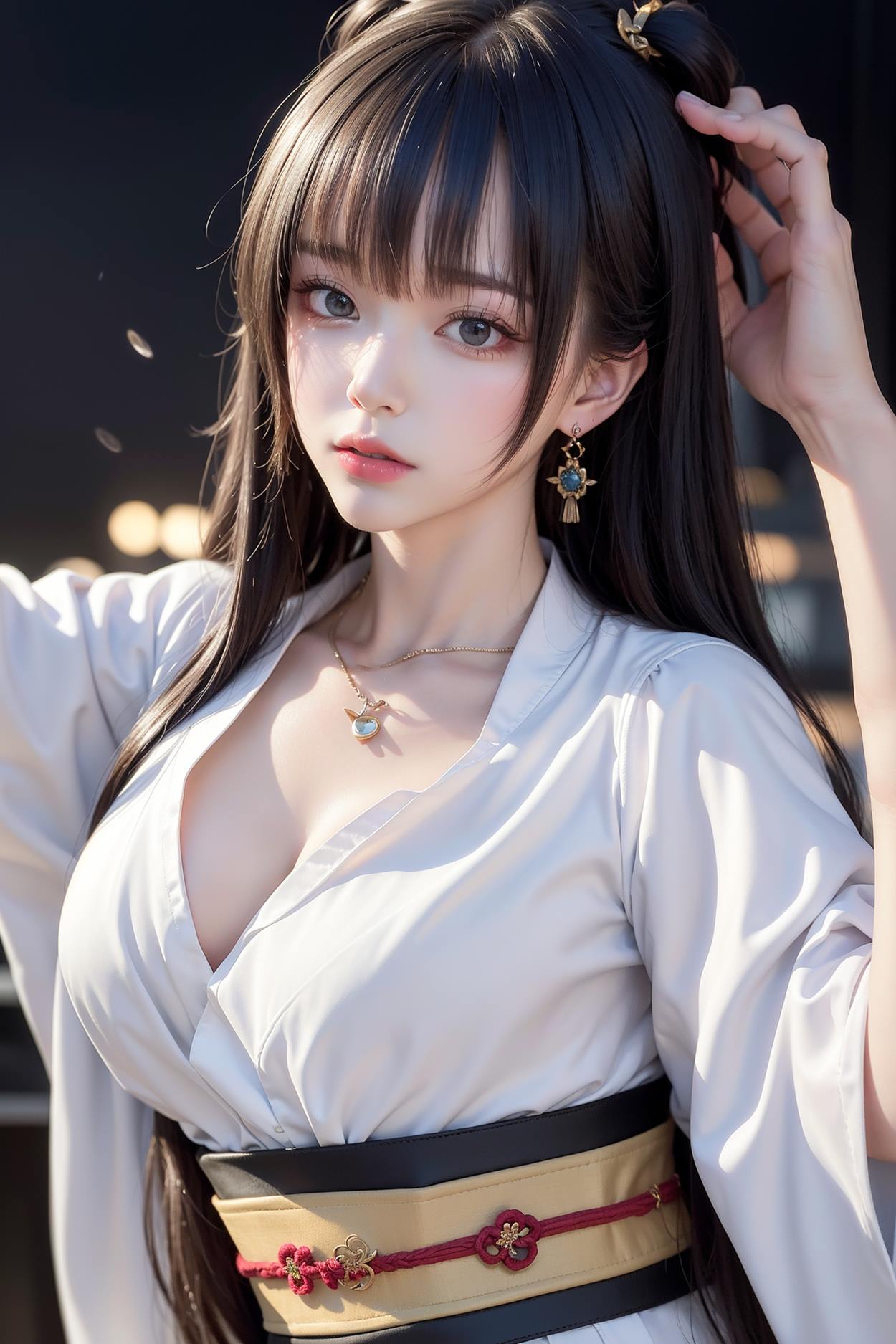 图片[3]-白衣小师妹 AI 古典 美女 147P-COS世界
