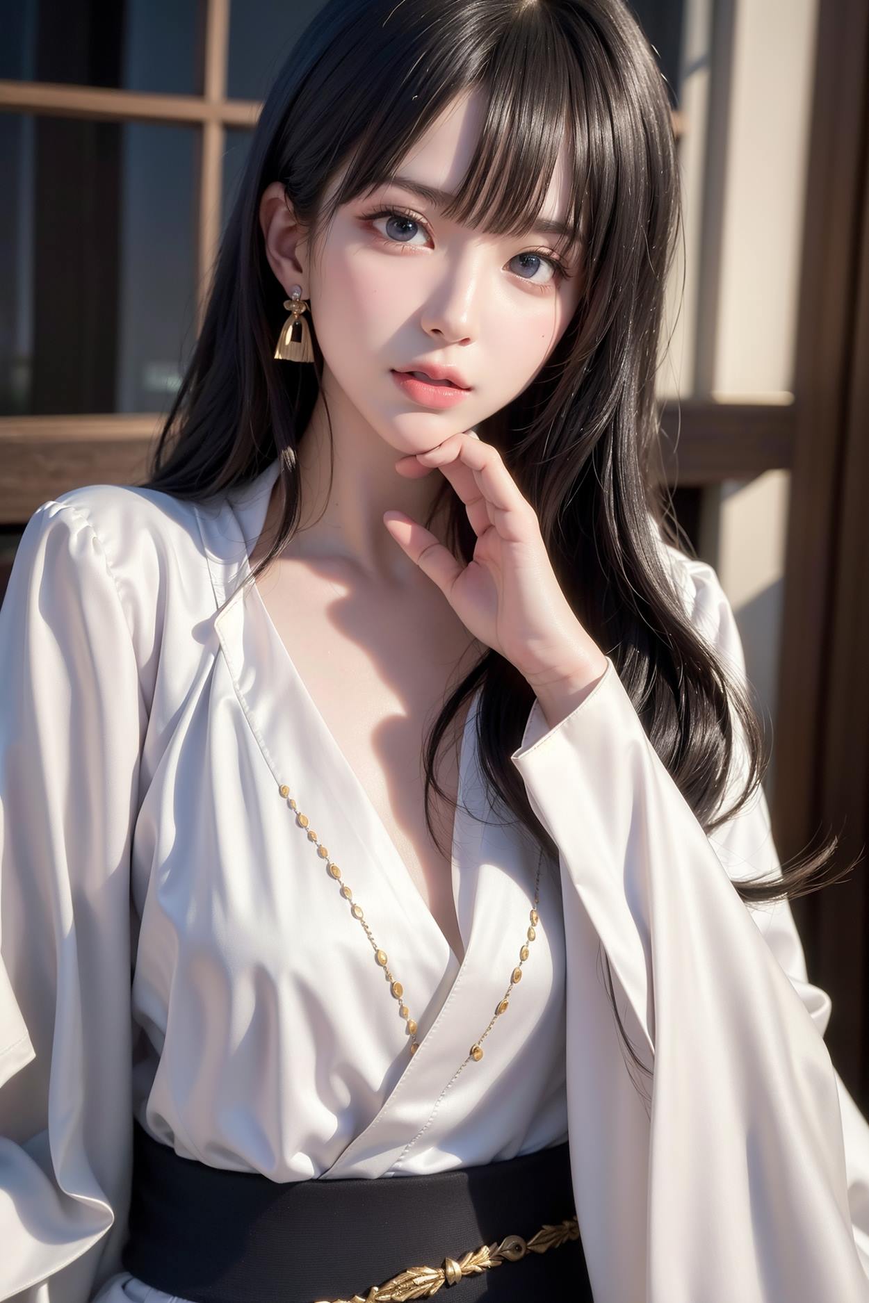 图片[5]-白衣小师妹 AI 古典 美女 147P-COS世界