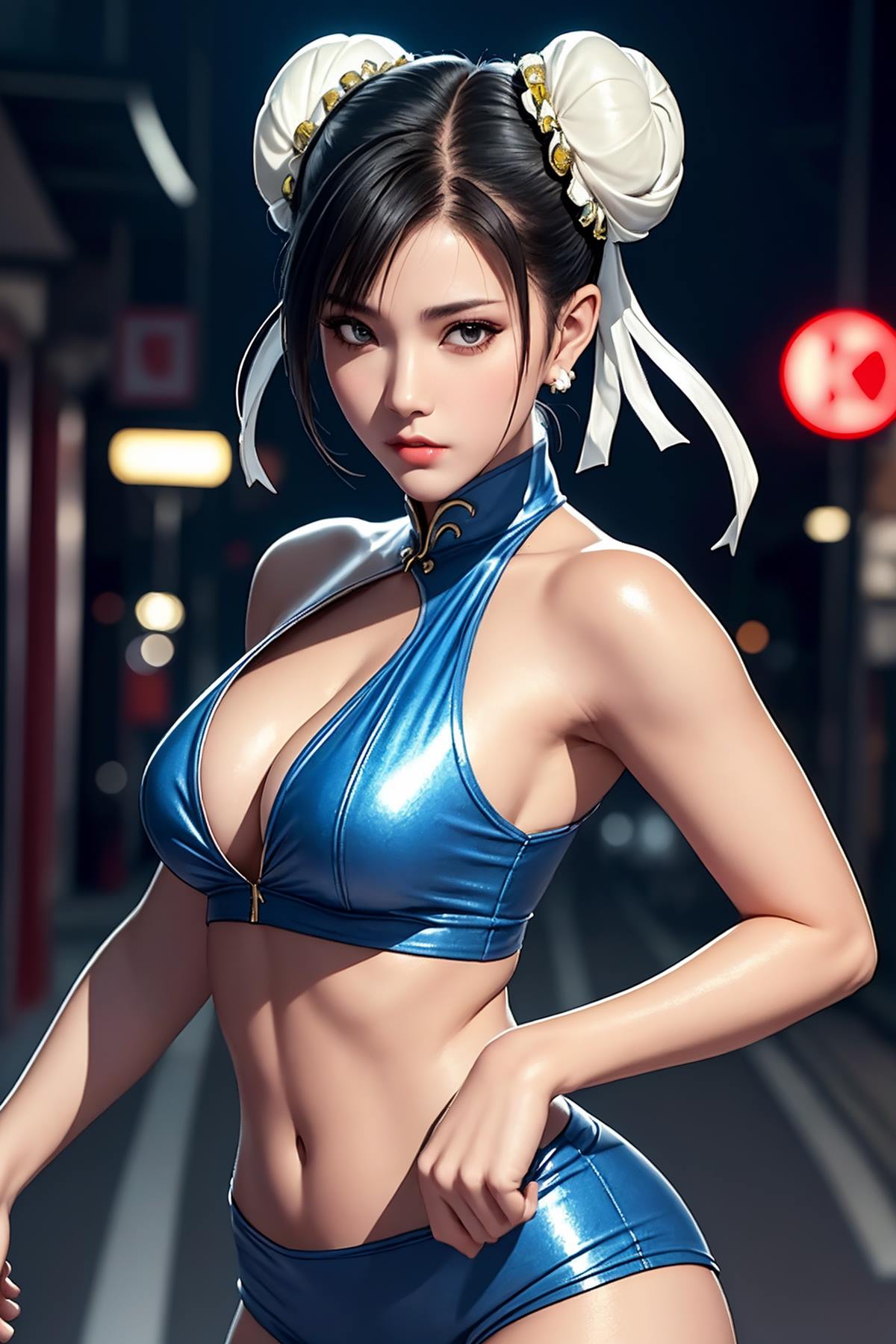 图片[5]-街头霸王：杏感女神春丽情趣旗袍仅身衣 94P-COS世界