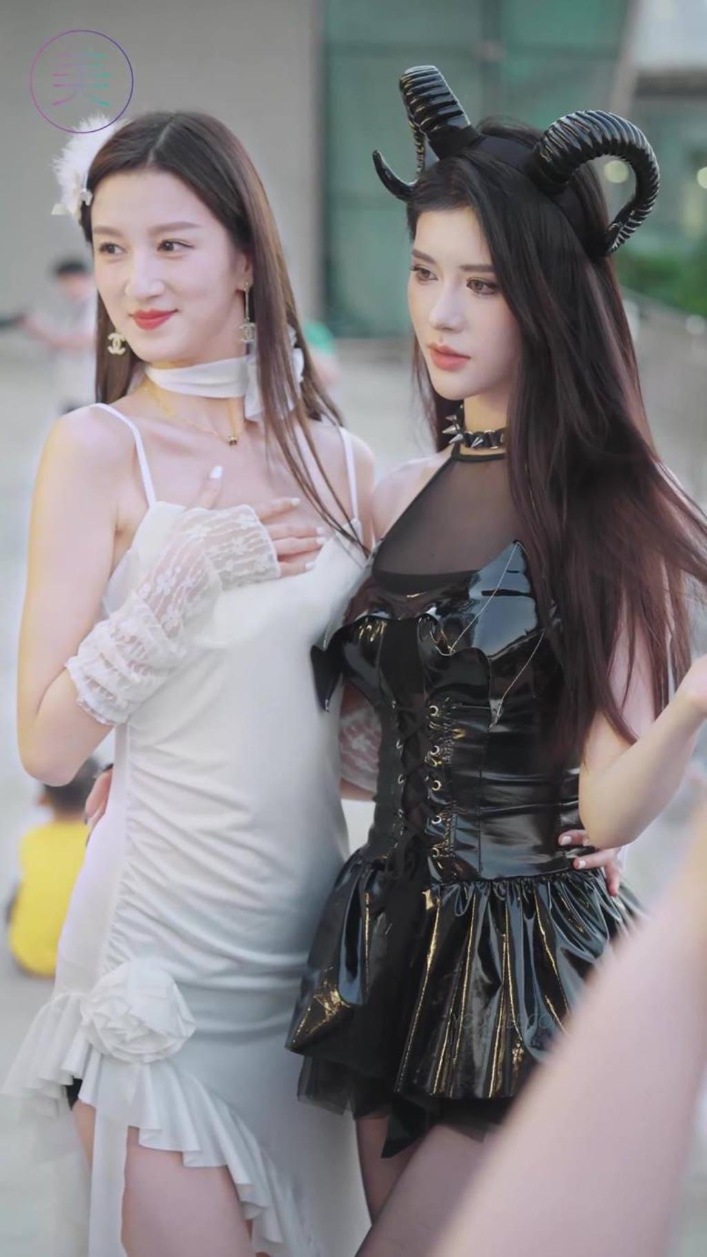 图片[2]-2023 广州车展 Racing Model 车模抖音网红 123 20P-街拍流行馆