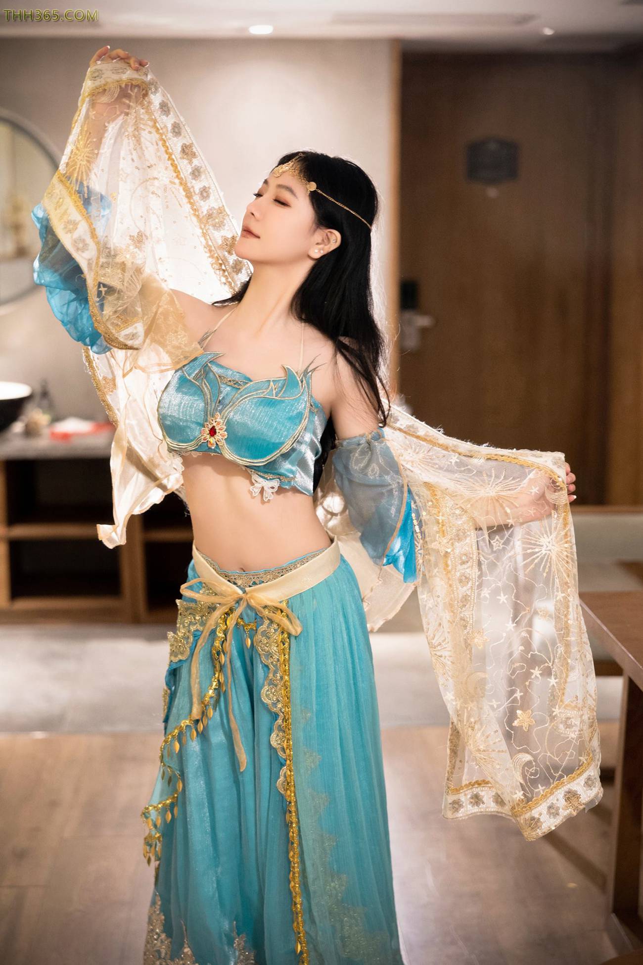 图片[4]-谢小蒽(幼幼) – 西域舞娘写真 42P-COS世界
