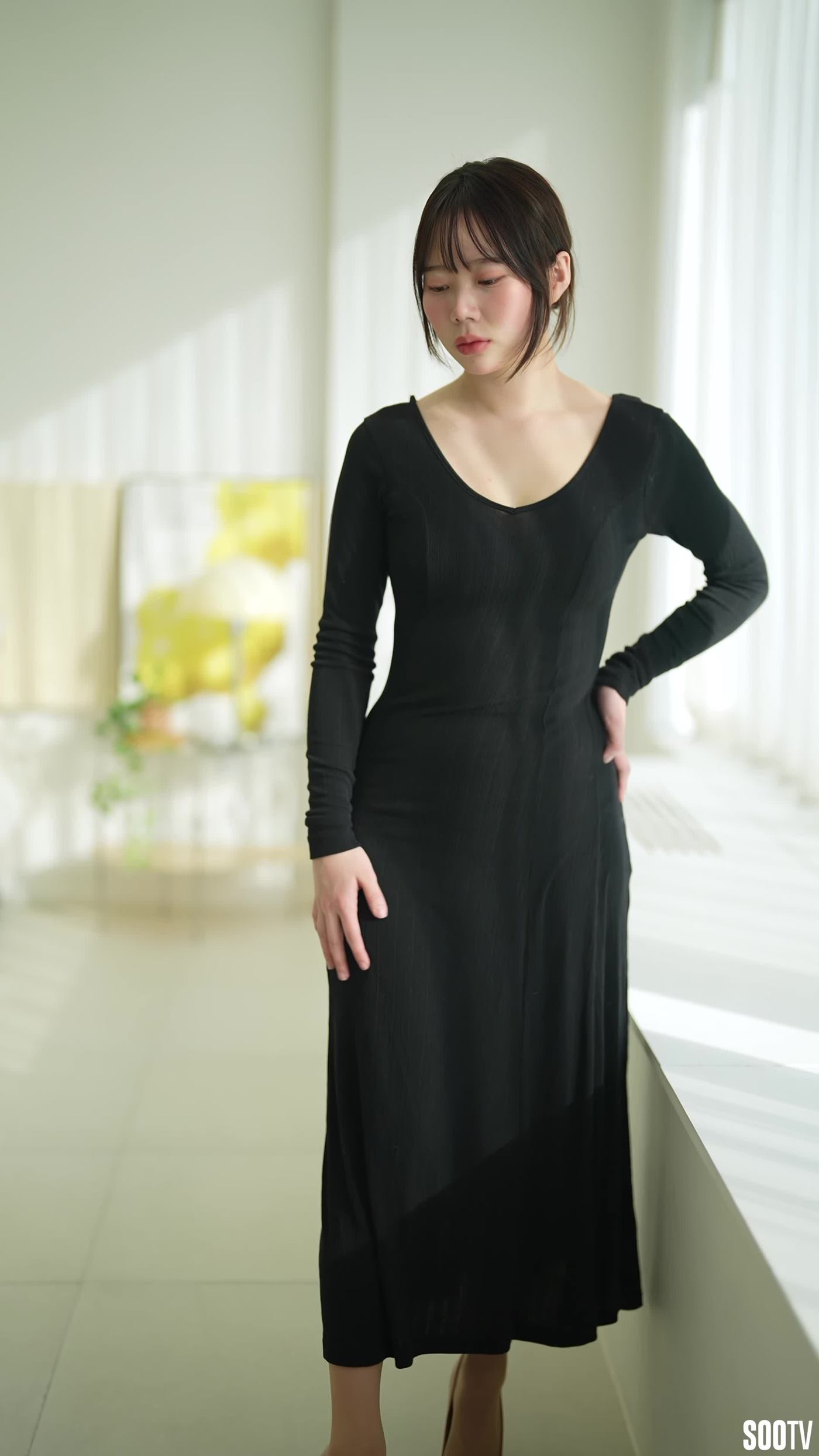 SOOTV Myua – black dress 20P-COS世界
