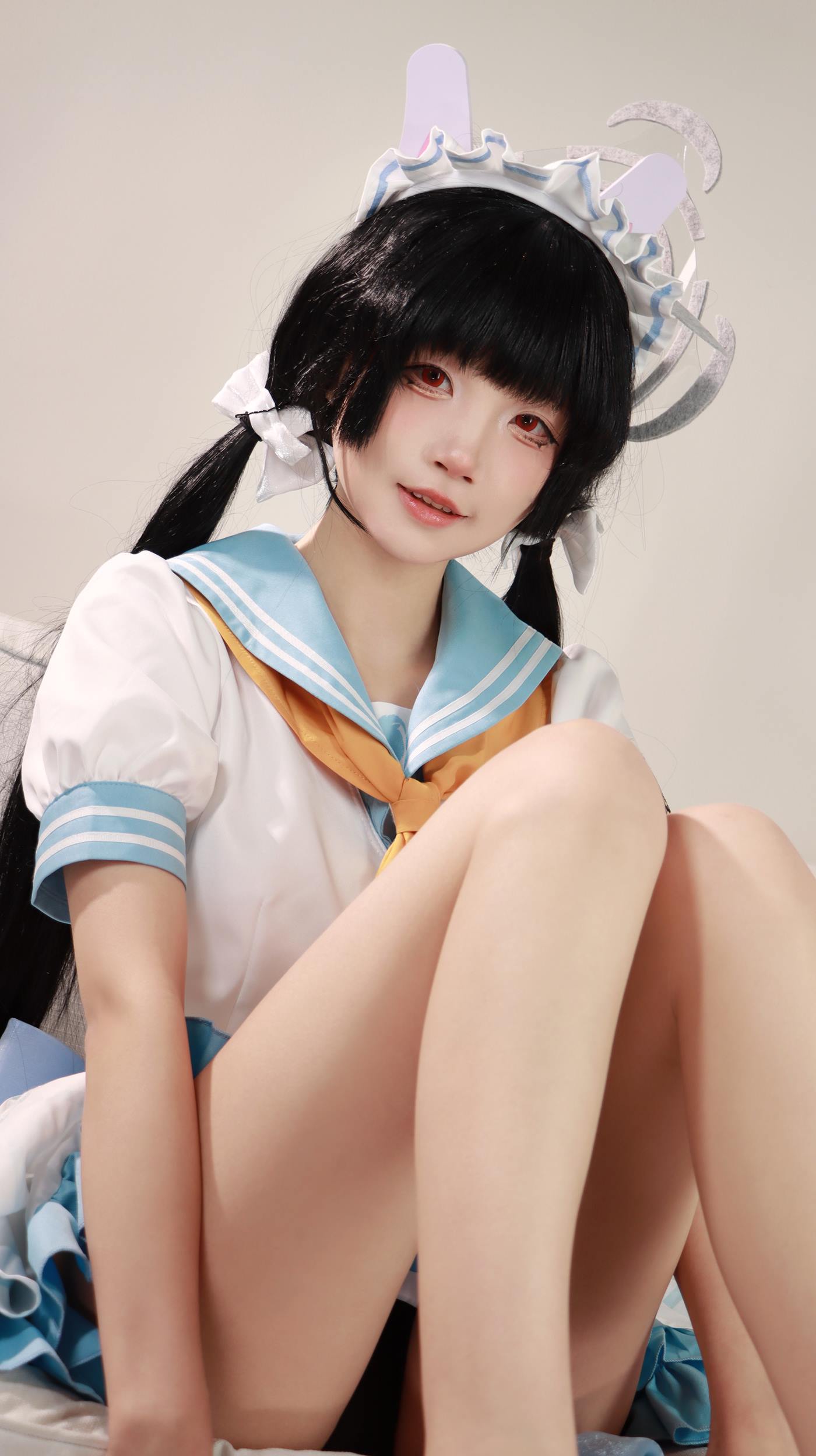 五更百鬼  – JK女仆 15P-COS世界