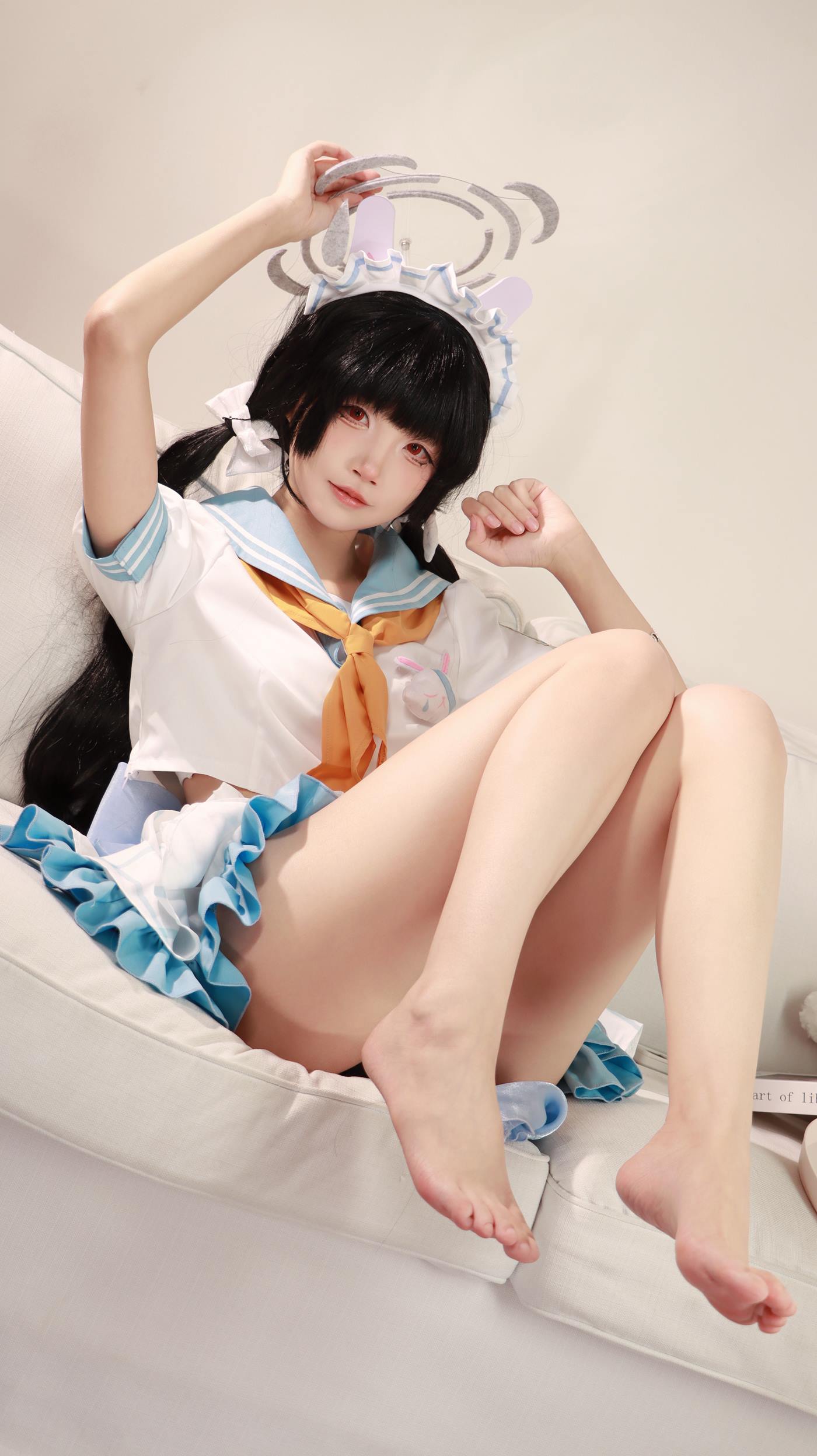 图片[2]-五更百鬼  – JK女仆 15P-COS世界