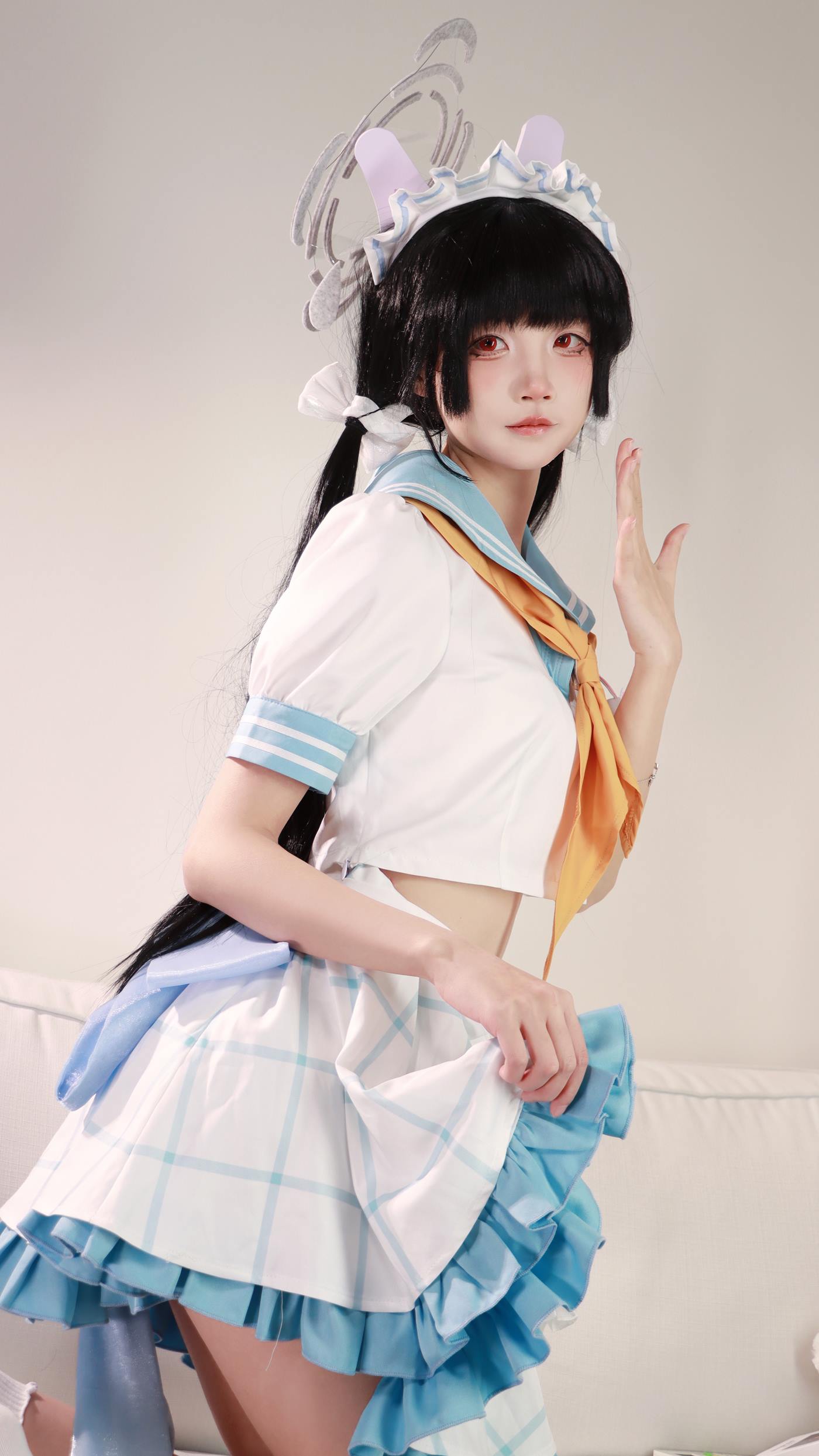 图片[3]-五更百鬼  – JK女仆 15P-COS世界