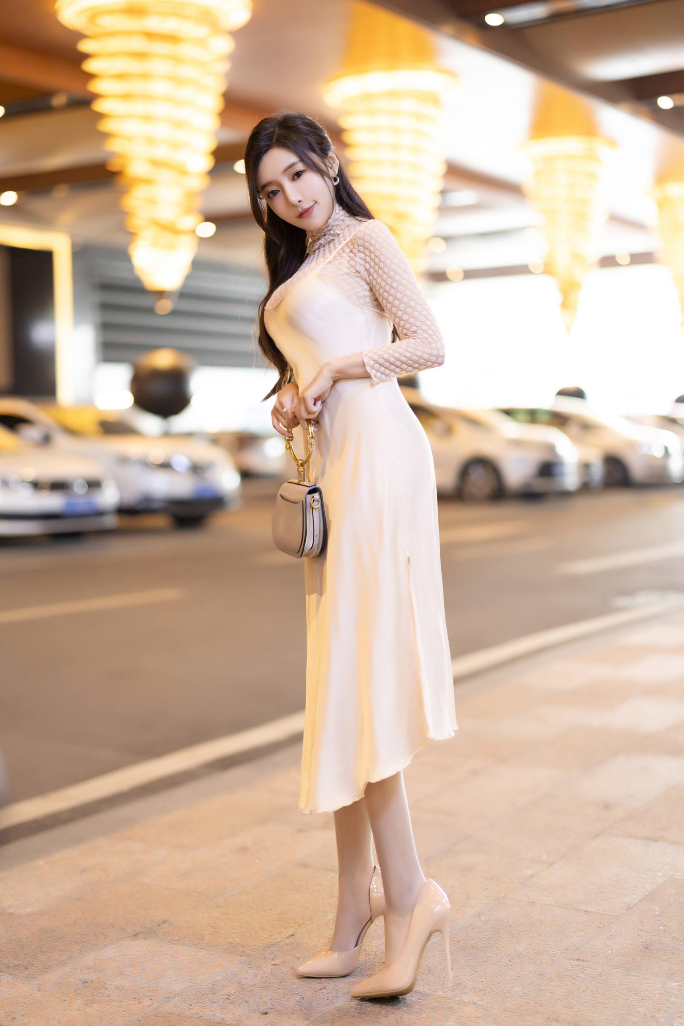 图片[3]-王馨瑶Yanni – 白色丝袜 48P-COS世界