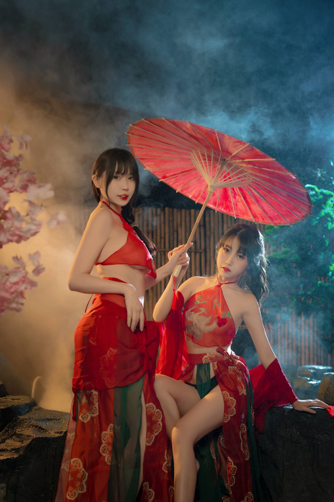 Tina很妖孽呀  & 不呆猫 – 古风双人 16P-COS世界
