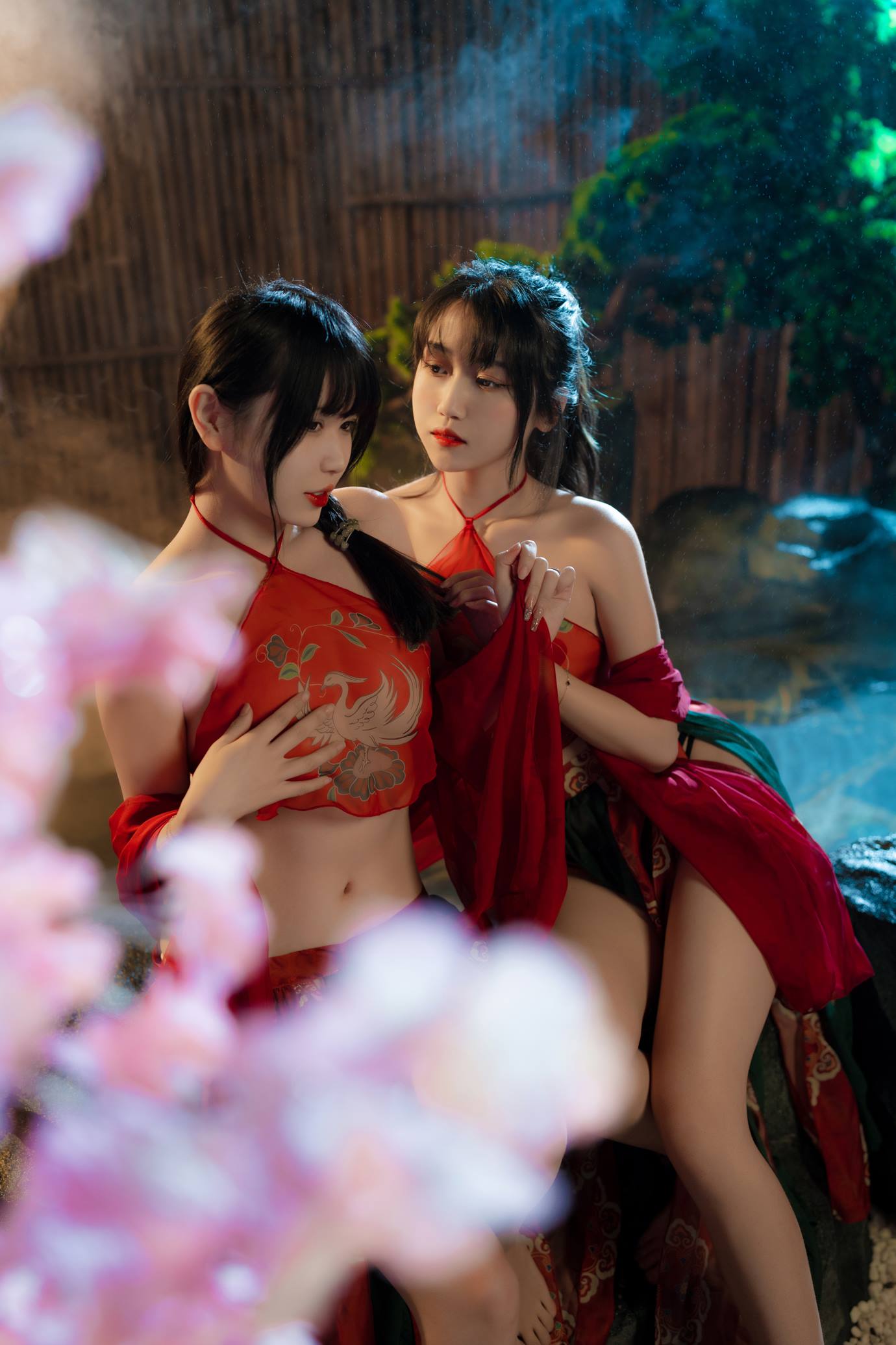 图片[4]-Tina很妖孽呀  & 不呆猫 – 古风双人 16P-COS世界