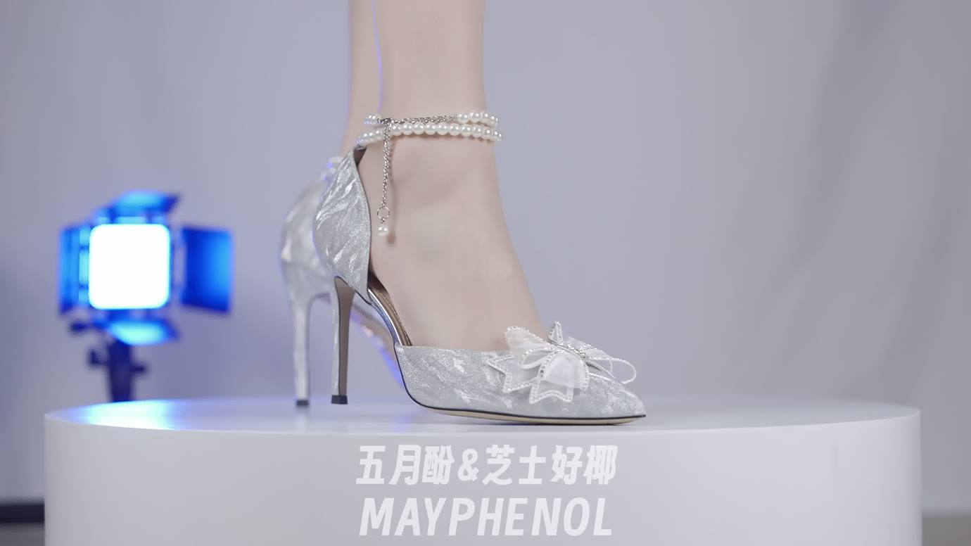 图片[3]-芝士好椰 – 是水晶花嫁高跟鞋呀！ 21P-COS世界