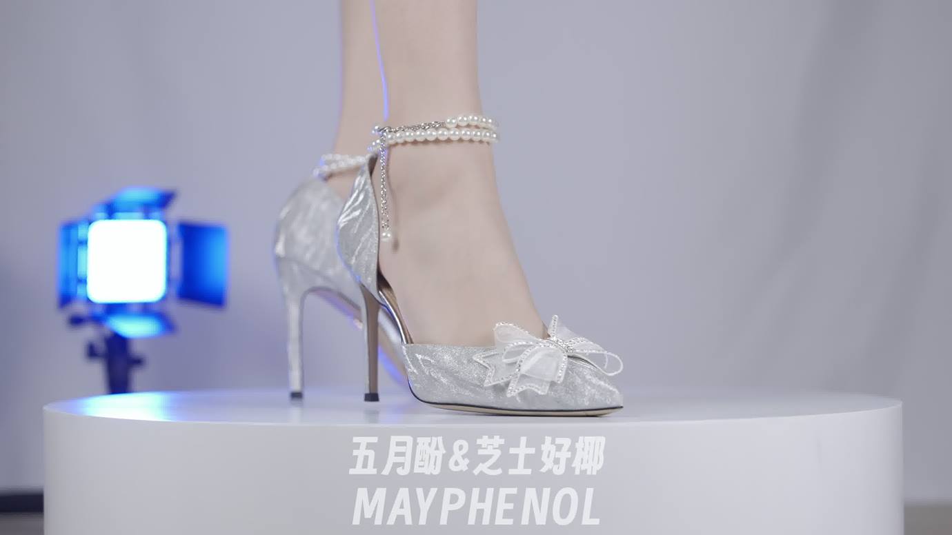 图片[4]-芝士好椰 – 是水晶花嫁高跟鞋呀！ 21P-COS世界
