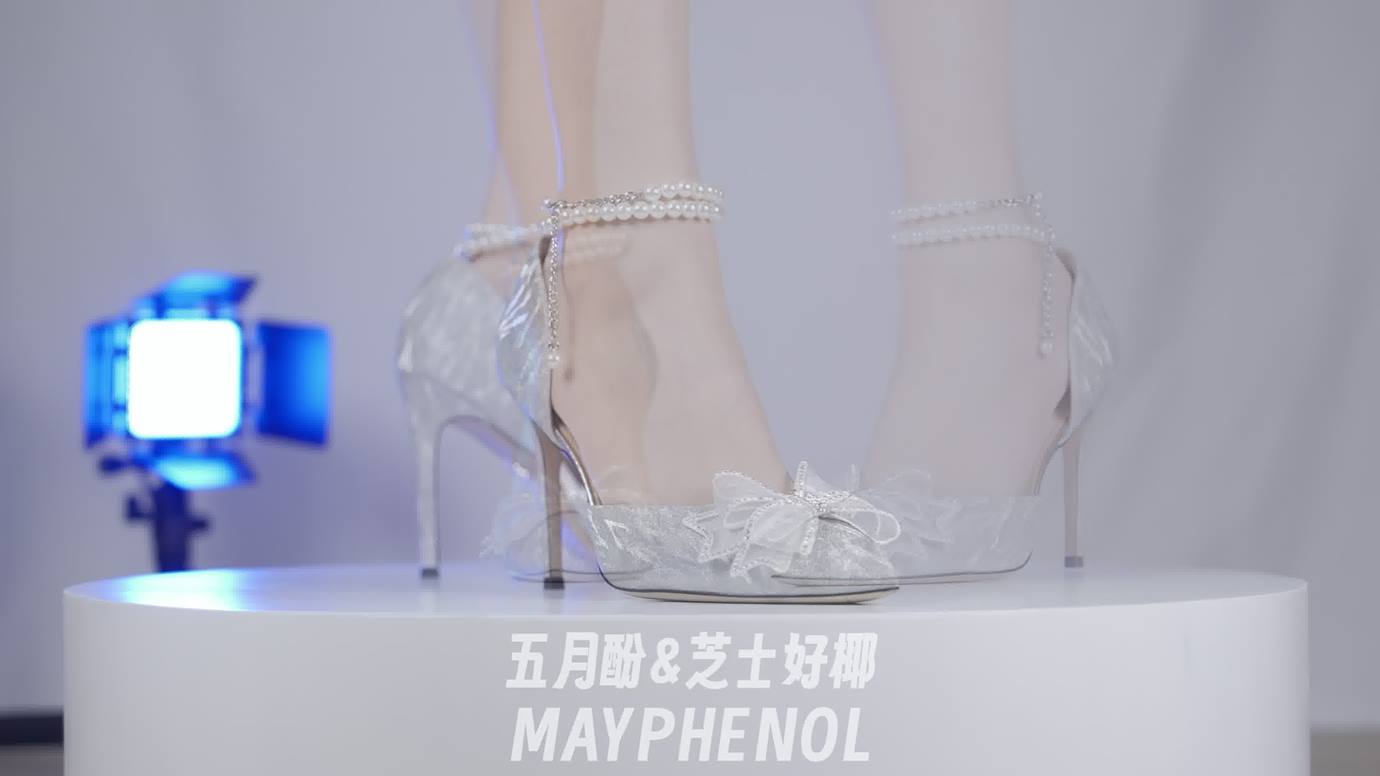 图片[5]-芝士好椰 – 是水晶花嫁高跟鞋呀！ 21P-COS世界