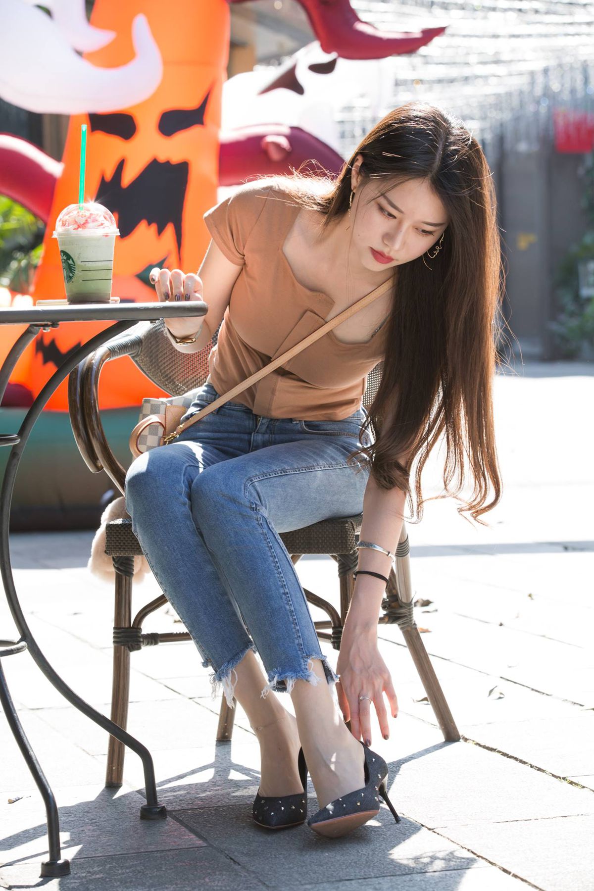 图片[3]-Sia不吃鱼 – 牛仔裤女孩 104P-COS世界