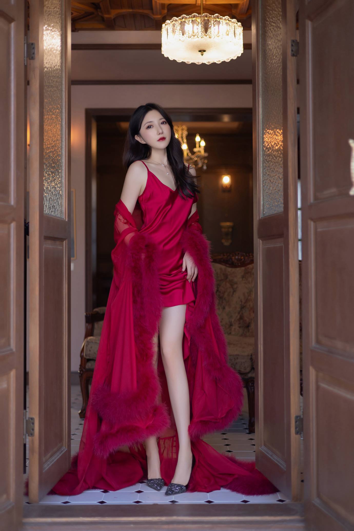 图片[2]-秀人名模鱼子酱Fish《似火柔情》写真 56P-COS世界