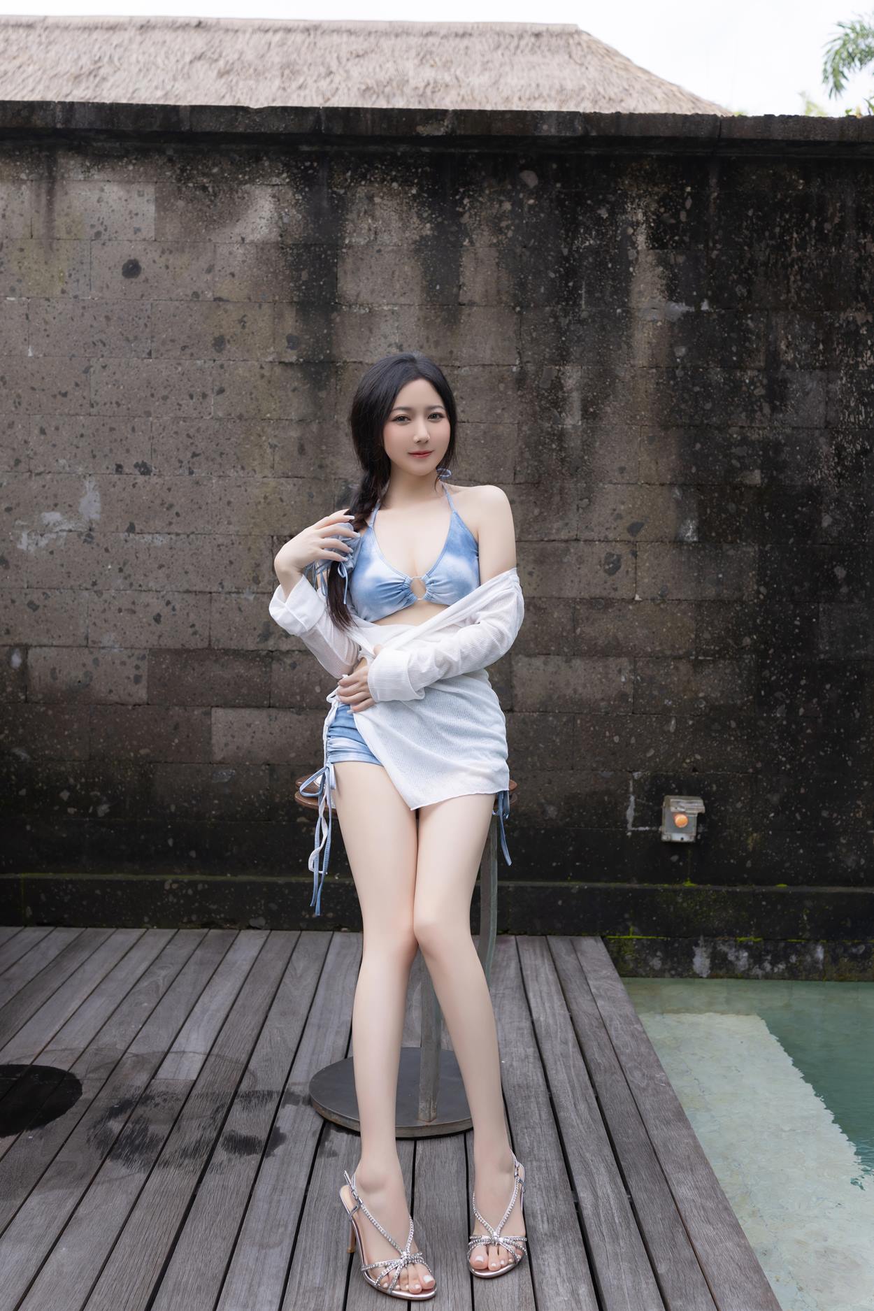 图片[5]-秀人名模鱼子酱Fish《清凉一夏》写真 57P-COS世界