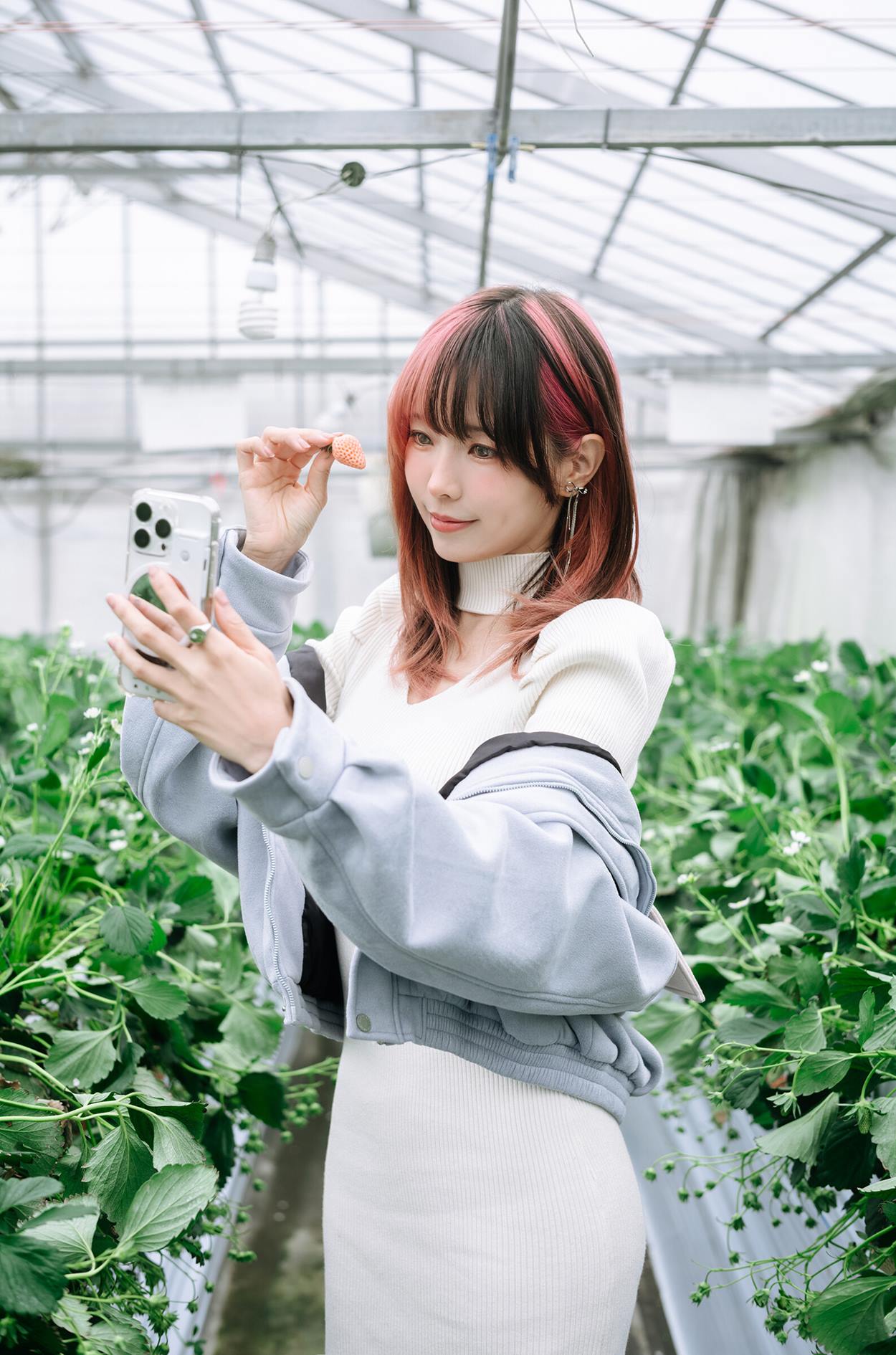 图片[2]-Ely_eee(ElyEE子) – Strawberry Picking Date 34P-COS世界