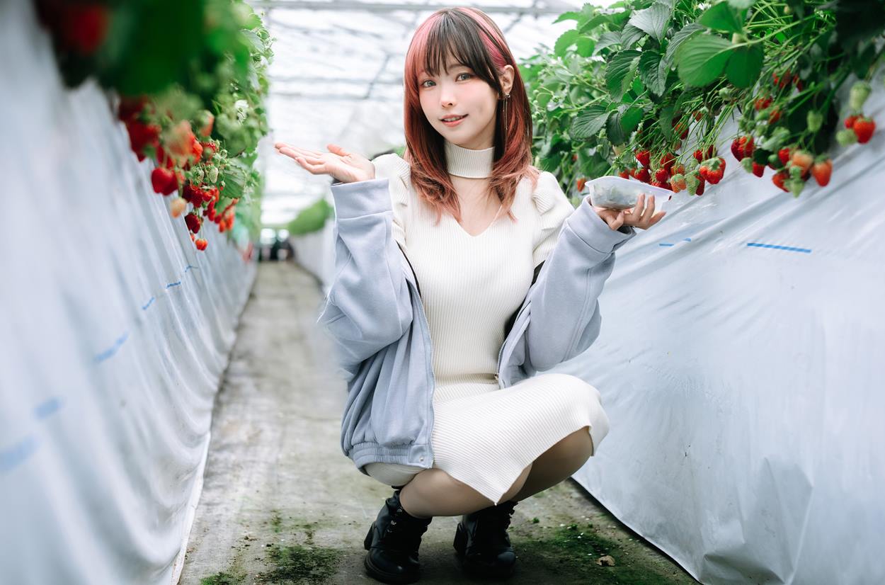图片[5]-Ely_eee(ElyEE子) – Strawberry Picking Date 34P-COS世界