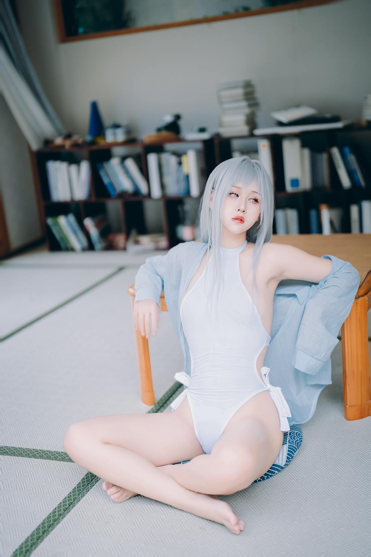 萌芽儿o0 – 白泳装 16P-COS世界